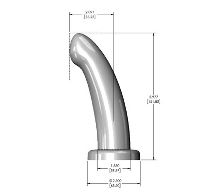 Herspot Dildo Golden Rose Talla Mediana