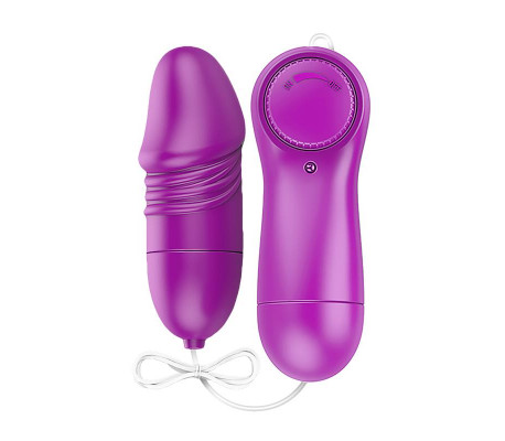 Laary Huevo Vibrador Multi Velocidad Control Remoto Púrpur