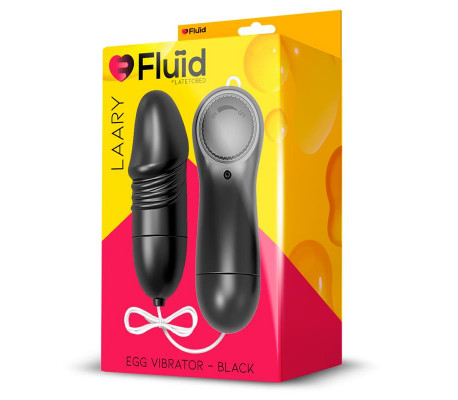 Laary Huevo Vibrador Multi Velocidad Control Remoto Negro