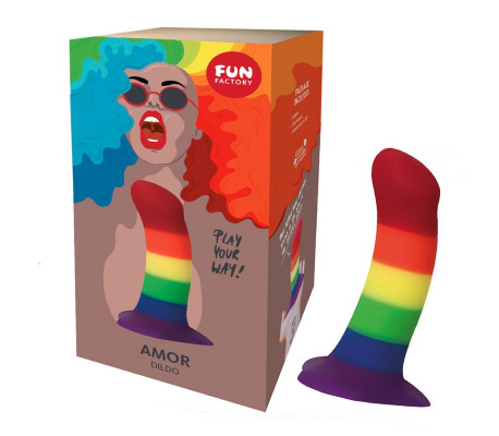 Amor Dildo Rainbow