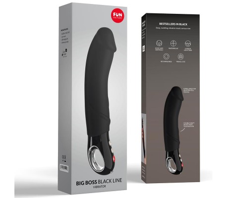 Vibrador XXL Big Boss Black