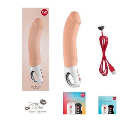 Vibrador XXL Big Boss Cream