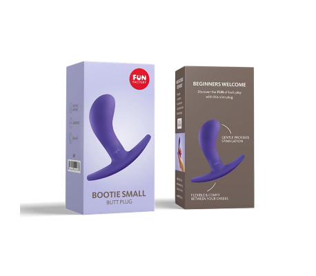 Bootie Plug Anal Talla S Violet