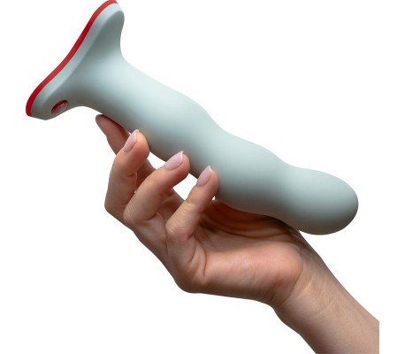 Bouncer Dildo con Bolas Internas Sage Green