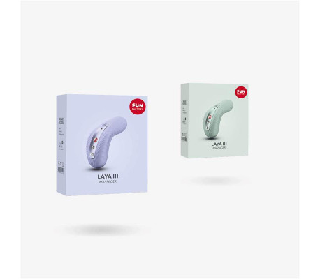 Vibrador con Función de Pulso LAYA III Soft Violet