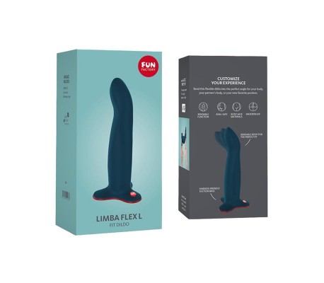 Limba Flex Dildo Talla L Velvet Blue