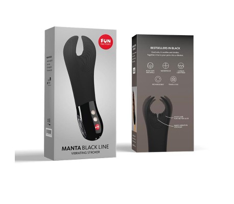 Manta Masturbador Masculino Black