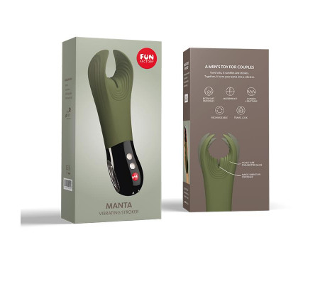 Manta Masturbador Masculino Moss Green/Black