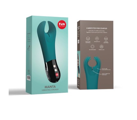 Manta Masturbador Masculino Deep Sea Blue/Black