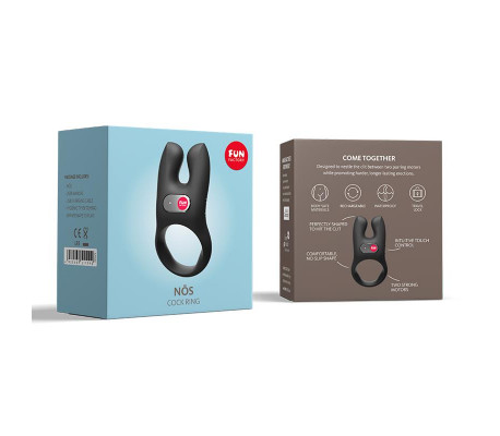 Nos Anillo Vibrador Black