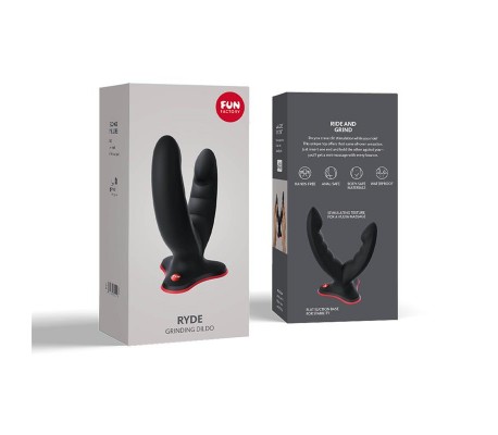 Ryde Dildo de Frotación Black