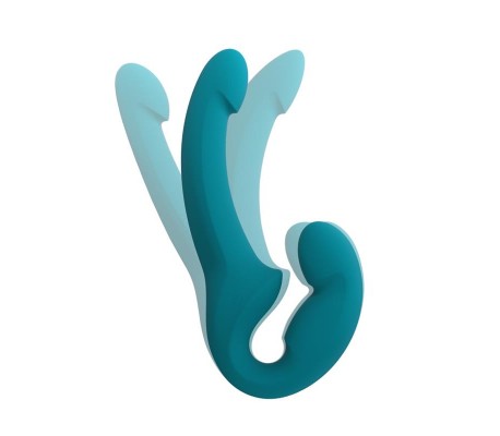 Share Lite Dildo Doble Deep Sea Blue