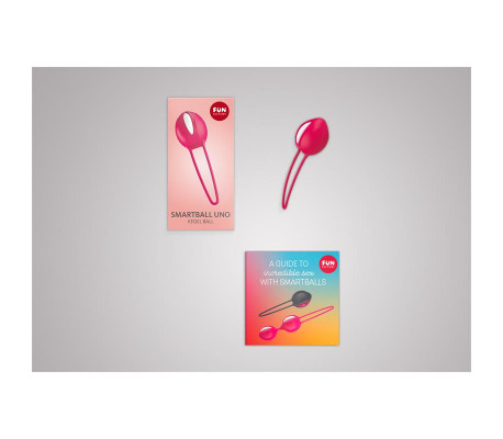 Smartball uno Bola Kegel White/India Red