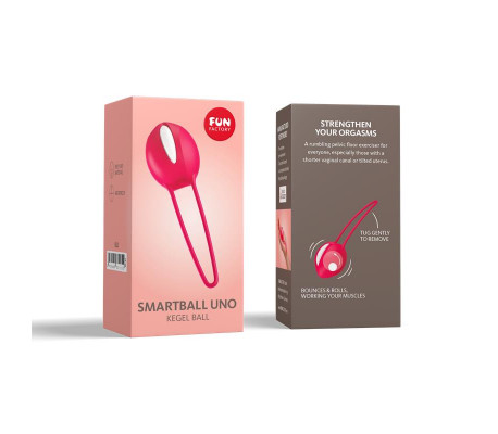 Smartball uno Bola Kegel White/India Red