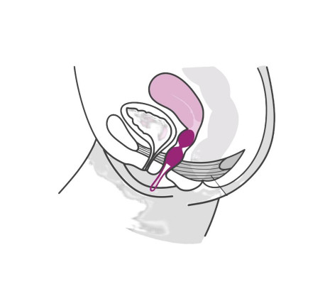 Smartballs duo Bolas Kegel White/Pastel Lilac
