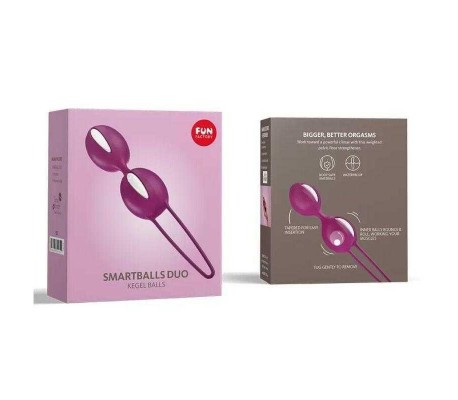 Smartballs duo Bolas Kegel White/Grape