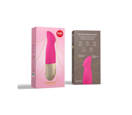 Estimulador con Empuje Sundaze Fuchsia Pink