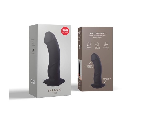 The Boss Stub Dildo Black