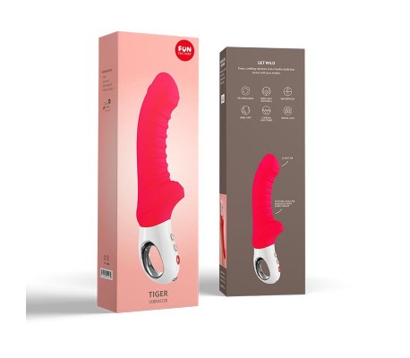Vibrador Tiger India Red