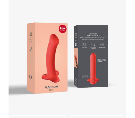 Magnum Dildo Flashy Coral