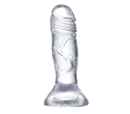 Dildo Realista Material Cristalino 12,3 cm