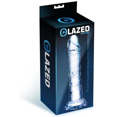 Dildo Realista Material Cristalino 19 cm