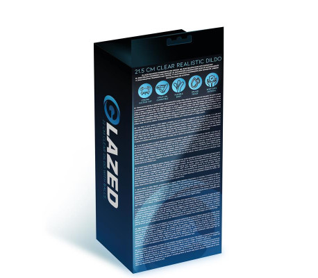 Dildo Realista Material Cristalino 21,5 cm