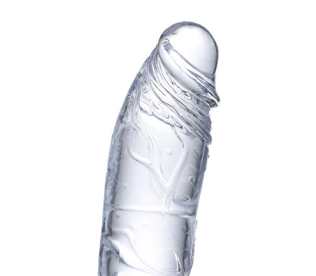 Dildo Realista Material Cristalino 21,5 cm