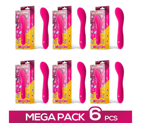 Pack de 6 Sugar Vibrador Punto G