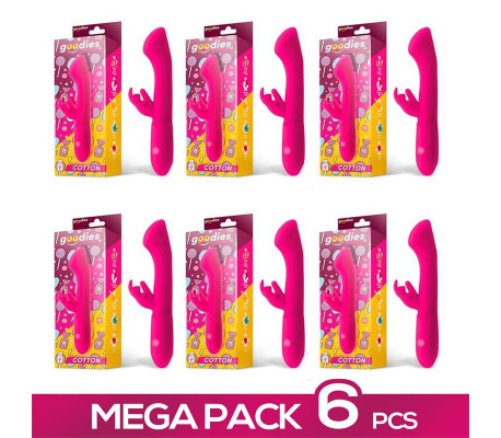 Pack de 6 Cotton Vibrador Punto G