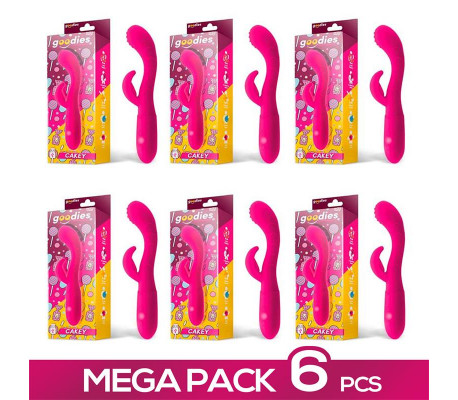 Pack de 6 Cakey Vibrador Punto G