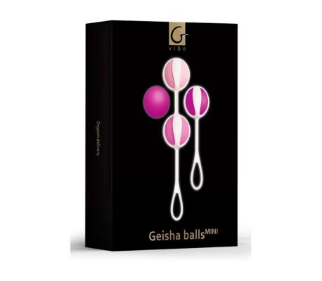 Set 4 Bolas Geisha Balls Mini Raspberry