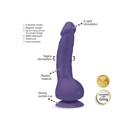 Greal Vibrador Violet