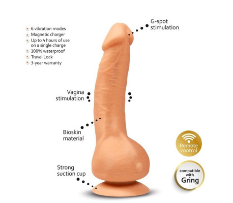 Vibrador Realista Greal Mini Flesh