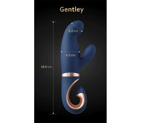 Gentley Vibrador Punto G Caribbean Blue
