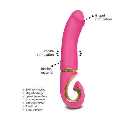 Gjay Neon Vibrador Rose