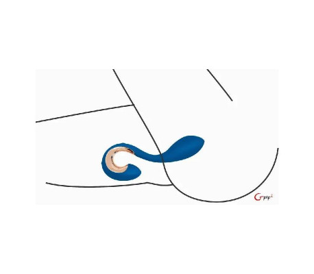 Gpop2 Vibrador Punto G y P Azul Indigo
