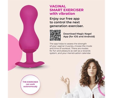 Gballs 3 Bolas Kegel con App Petal Rose