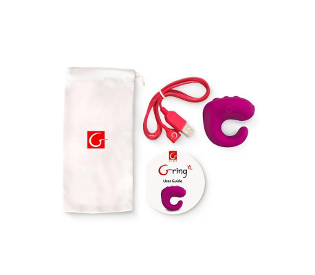 Anillo Gring XL Sweet Raspberry