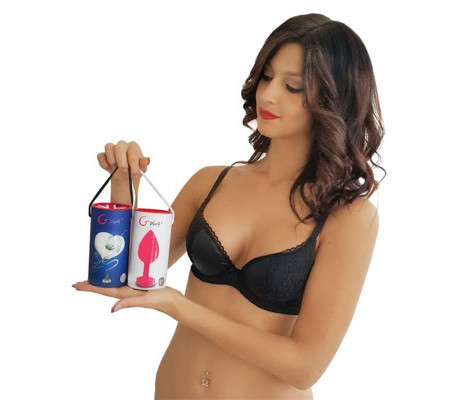 Gplug Plug Anal Neon Rose Talla S