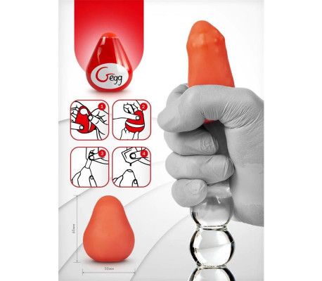 Gegg Huevo Masturbador Rojo