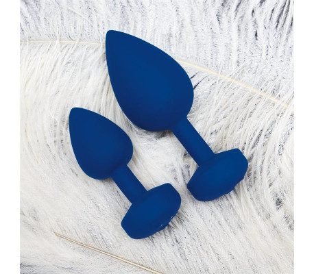 GplugLarge Plug Anal Grande Navy Blue