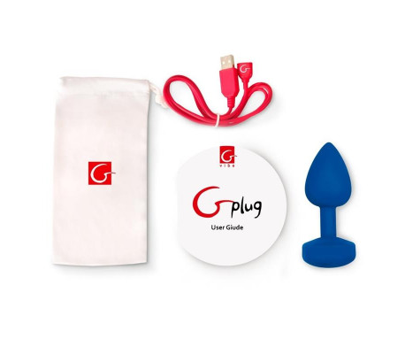 GplugLarge Plug Anal Grande Navy Blue