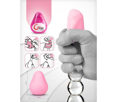 GEgg Huevo Masturbador Rosa