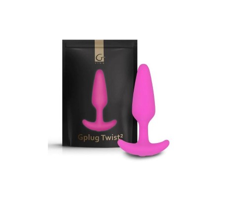 Plug Anal con Vibación Gplug XS Sunny Raspberry