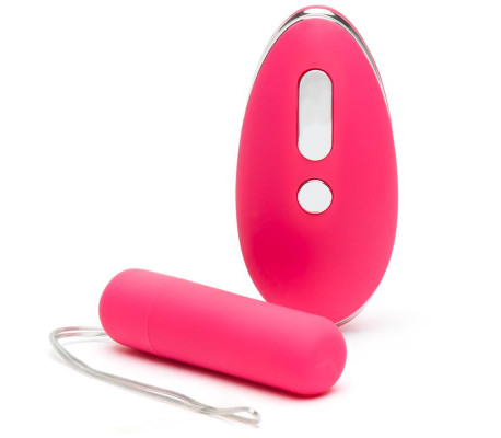 Estimuador Braguita Grande Control Remoto  USB Rosa