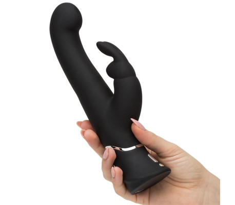 Vibrador G-Spot Stroker Rabbit Negro