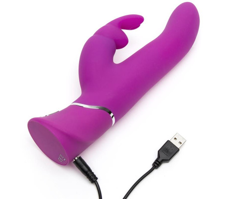 Vibrador con Empuje Curve Power Motion Púrpura