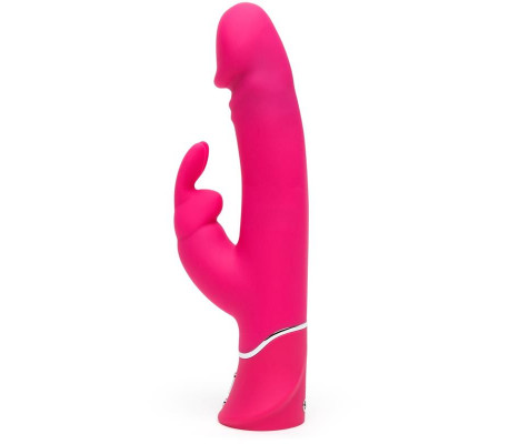Vibrador Realistic Dual Density Rabbit Rosa