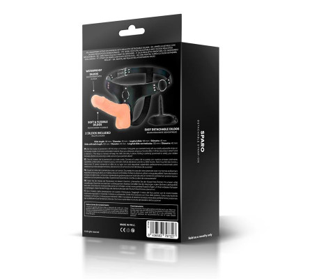 Sparo Arnés con 2 Dildos Realistas Desmontables